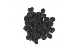 China Black Comfortable Anti Static Gloves Latex Finger Protector Smooth Surface supplier