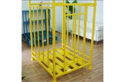China Yellow Stackable Warehouse Racks 1000kgs Stackable Pallet Racks supplier