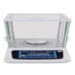 ND 300g 0.1mg white Electromagnetic Balance cover optional RS485 Support Internal Automatic Calibration With Pan Size Φ80mm for sale