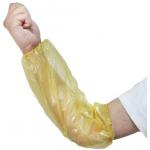 White PE Disposable Oversleeve 18 Inch Sleeve Protectors For Arms