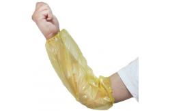 China White PE Disposable Oversleeve 18 Inch Sleeve Protectors For Arms supplier