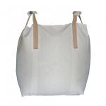 White FIBC Bulk Bags 1 Ton PP Woven Jumbo Bags Anti Static for sale