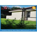 Eco Friendly Chain Wire Fencing , Chain Link Wire Fence For Basketball Bround