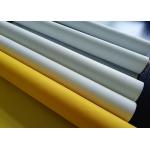 120 Mesh White / Yellow Polyester Printing Mesh / Bolting Cloth 100% Polyester Material