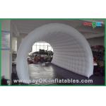 Waterproof White Inflatable Event Air Tent , Customized Inflatable Tunnel Outwell Air Tent for sale