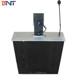 Lift Monitor Desk Lift 15.6 Inch Smart Hidden Motorized Lift Mechanism With Front Camera For Office for sale