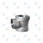 Stainless steel forged high-pressure Tee pipe fittings, Socket Tee elbow for sale