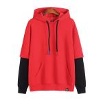 Hoodies Embroidered Crewneck Sweatshirt O Neck Blank Oversized Sweatshirts 100% Cotton for sale