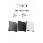 Changing Light Color KNX Wall Switch Stainless Steel Panel For Home / Hotel for sale