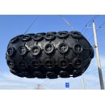 ISO17357 Marine Floating Tyre And Chain Net Pneuamatic Rubber Fender for sale