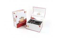 China Customized Design Toy Packaging Box Paper Storage Luxury With Black Foam supplier