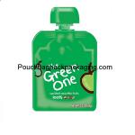 Aluminum foil jucie spout pouch beverage pouch resealable bag spout fill with cap for sale
