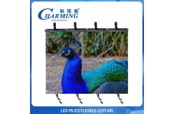 China Ultralight 135W Flexible LED Screen Panel , Waterproof Flex LED Video Wall supplier