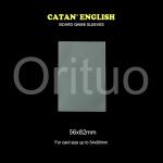 Pp Clear Catan Clear Card Sleeves 56x82mm English Board Game Sleeves for sale