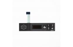 China Key Option Embossing PET Membrane Switch for Industrial Control and Medical Equipment supplier