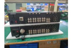 China Customized Multi-functional SMPTE Hybrid Video/ Audio/ Ethernet Transmission Equipment Over Optical Fiber supplier