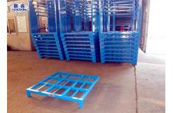 China Cargo Forklift Stacking Pallet Racks Durable Galvanized Iron Steel Save Space supplier