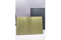 China Indoor ACP Plastic Sheet Panel 0.4mm Aluminium Layer High Gloss supplier