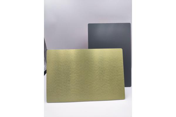 Indoor ACP Plastic Sheet Panel 0.4mm Aluminium Layer High Gloss