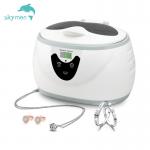 Skymen Ultrasonic Jewelry Cleaner Washing Machine 600ML Customized Logo White for sale