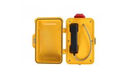 China Ringdown Industrial Weather Resistant Telephone IP66-IP67 With Flashing Warning Lamp supplier