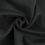 Thin Fusible Woven Interlining Fabric Shrinkage Resistant Black PA Coating for sale