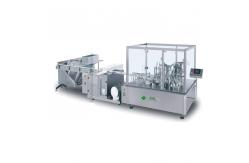 China 5-30ml Small Round Plastic Filling Plugging And Capping Machine supplier