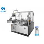 Rotary Type Vertical Round Bottle Labeling Machine High Speed Non Stop 2.8KW for sale