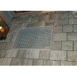 Galvanized 30mm Thickness Industrial Steel Grating Doormats Pressed Mesh 30x30mm for sale