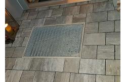 China Galvanized 30mm Thickness Industrial Steel Grating Doormats Pressed Mesh 30x30mm supplier