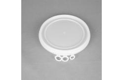 China 33oz 1 Litre Clear Plastic Buckets With Lids Screen Printing supplier