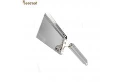 China Beehive Shovel Bee Cleaning Galvanized Steel Honey Scraper Cleaner Pollen Shovel supplier