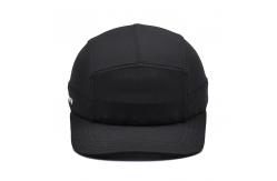 China Unisex 5 Panel Camper Hat With Flat Brim Made Of Cotton / Nylon / Polyester supplier