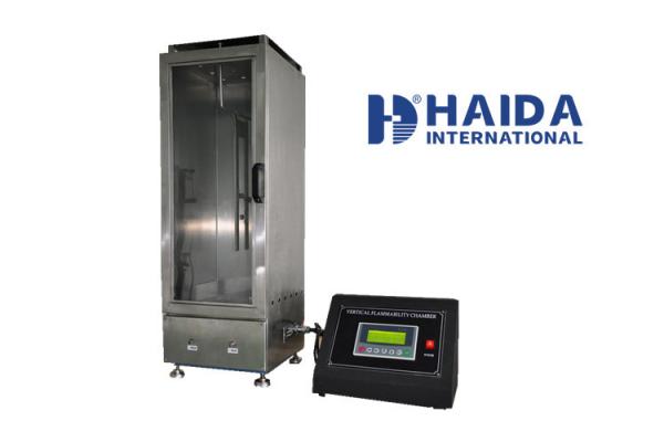 SUS304 Safety Fabric Flammability Testing Machine CE Approval