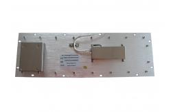 China Customizable Long Stroke Industrial Keyboard With Touchpad , Mounting Holes supplier