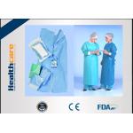 SMMMS / SMMS Disposable Surgical Gowns Medical Scrubs Acid Proof Free Samples for sale