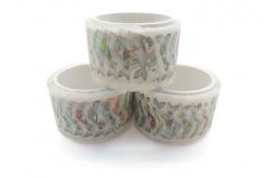 China 15mm Single Sided Fishes Pattern Washi Tape And Stickers supplier