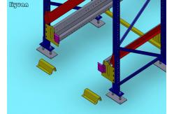 China Metal Structure Very Narrow Aisle Racking VNA Pallet Shelving ISO9001 Approved supplier