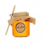 250ml Small Glass Canning Jars , Recycled Glass Jars With Wooden Spoon for sale
