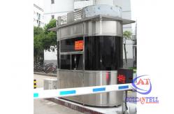 China Mobile Prefabricated grade 8.3 Security Guard House Parking Booth supplier