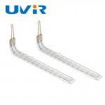 Transparent Double Quartz Halogen Heating Tube Infrared Accessories for sale