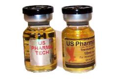 China Gold Glossy Paper Water Proof vial Vial Labels For tren Aceate supplier
