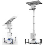 Portable Solar Light Tower For Street Lighting With 420W Solar Panels for sale