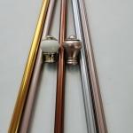 Luxury Adjustable 0.4mm 6.7m Wrought Iron Drapery Rods for sale