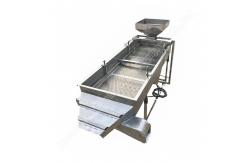 China Coffee Beans Grading Machine Sieve Size Linear Vibrating Screen Separating Machine supplier