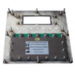 CE  FCC  ROHS Vandal resistant  Metal Keypad / Backlight atm keypad