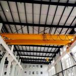 Twin Beam Overhead Crane Machine QD Model 5 Ton Bridge Crane With Trolley