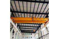 China Twin Beam Overhead Crane Machine QD Model 5 Ton Bridge Crane With Trolley supplier