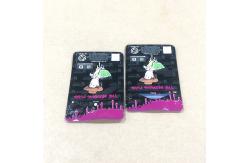 China Custom Stand Up Pouch Thumb Pockets With Reclosable Child-Resistant Zipper supplier