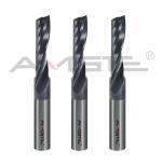 H6 Single Flute End Mills 3mm 4mm 6mm End Mill Bits For Wood for sale